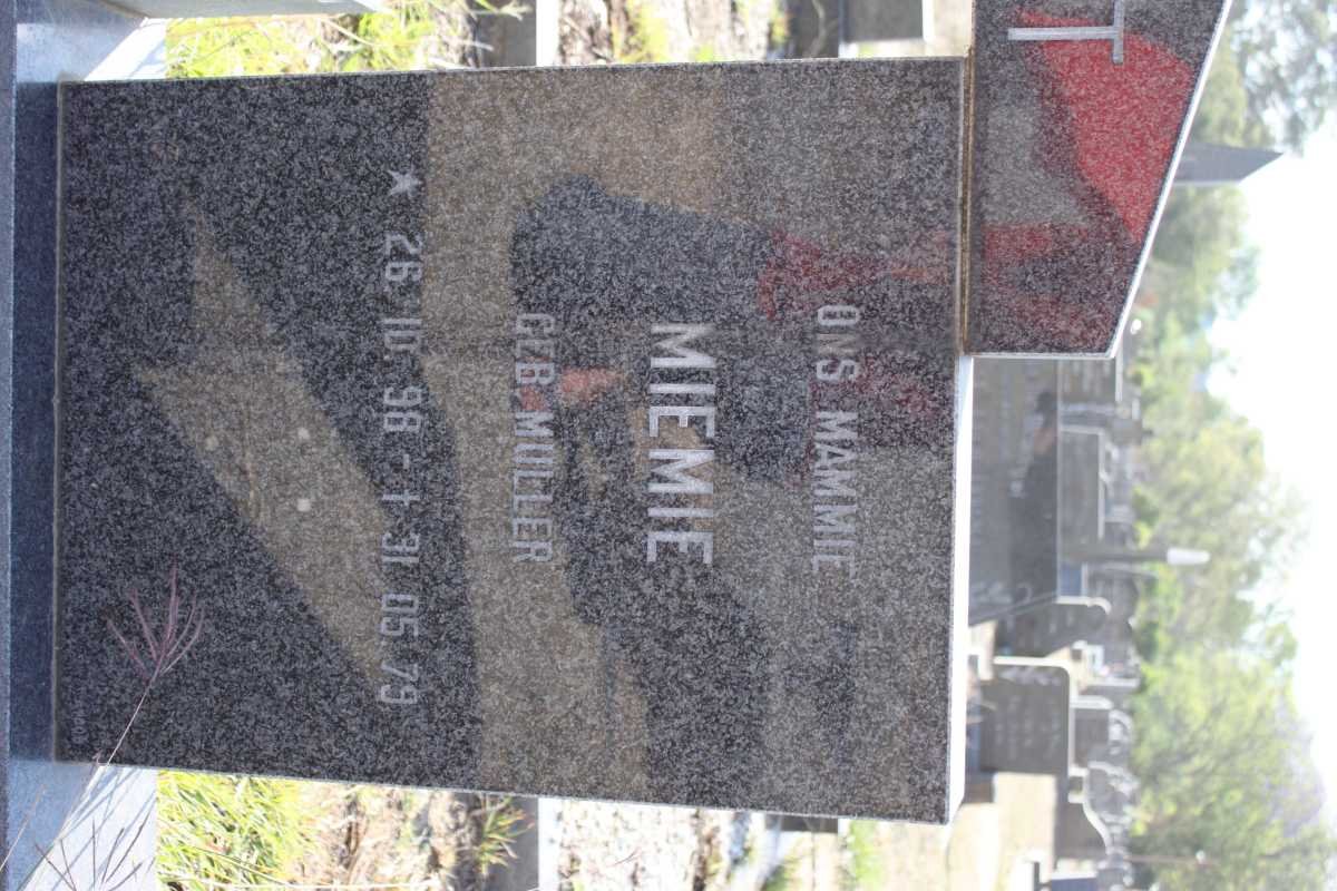 TOIT Miemie, du nee MULLER 1898-1979