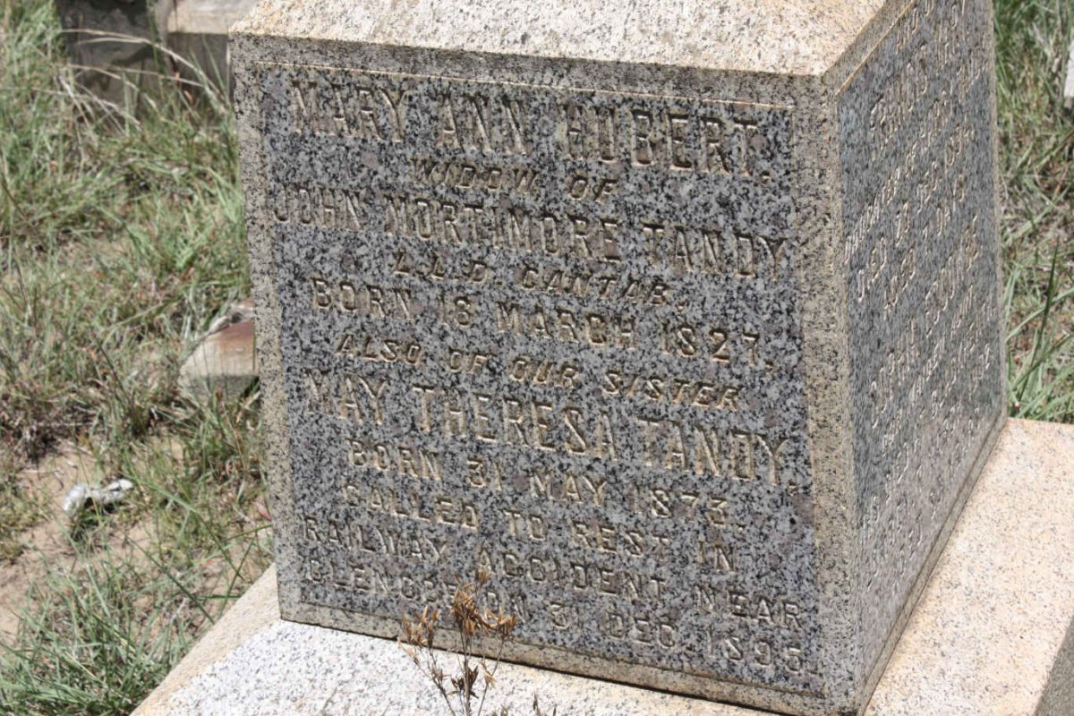 TANDY Mary Ann Hubert 1827-1895 :: TANDY May Theresa 1873-1895