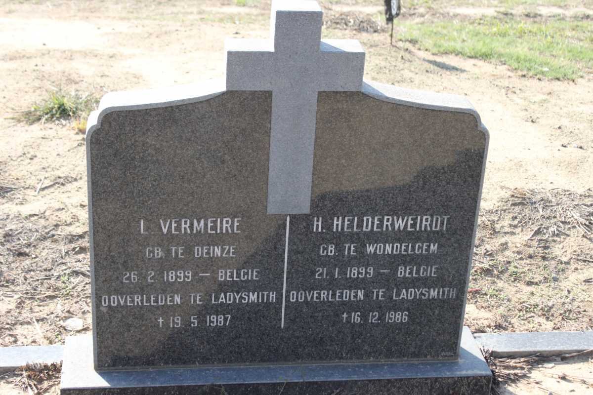VERMIEIRE L. 1899-1987 :: HELDERWEIRDT H. 1899-1986