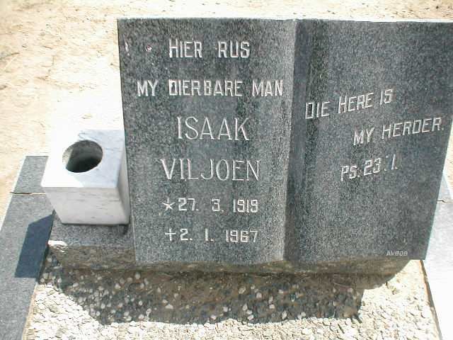 VILJOEN Isaak 1919-1967
