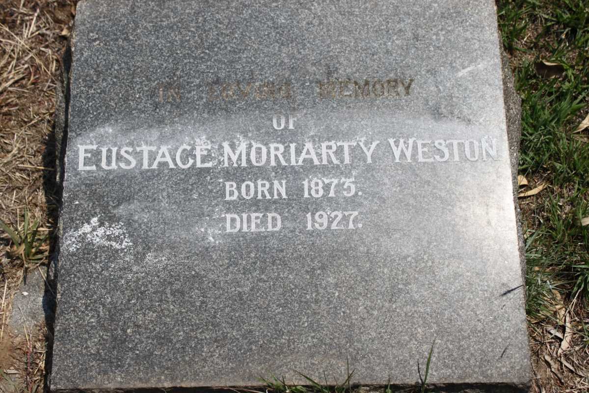 WESTON Eustace Moriarty 1875-1927