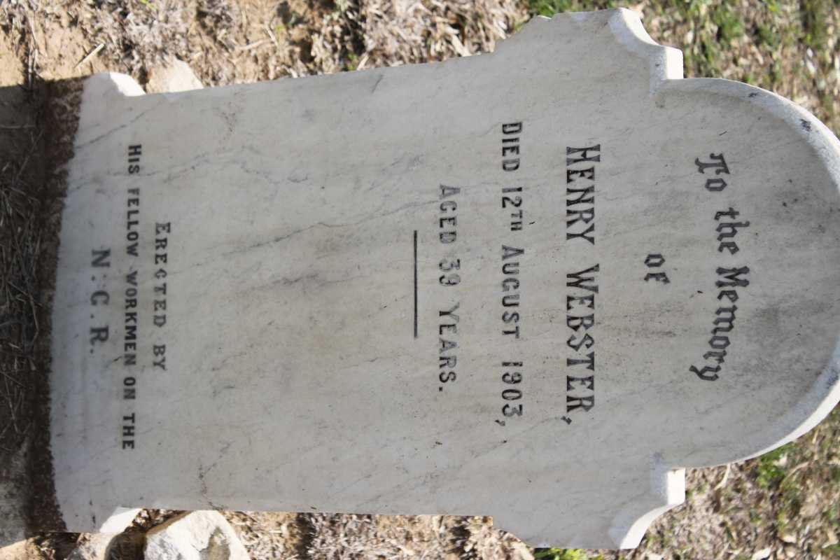 WEBSTER Henry -1903