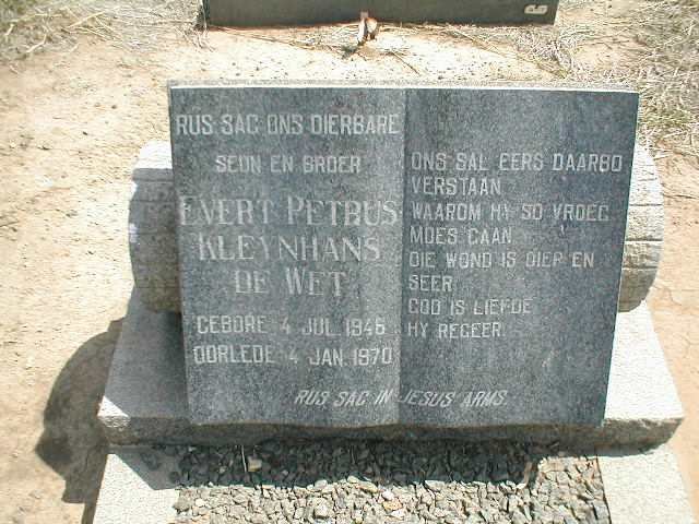 WET Evert Petrus Kleynhans, de 1946-1970
