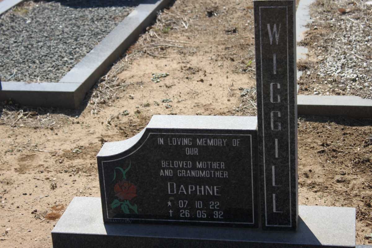 WIGGILL Daphne 1922-1992