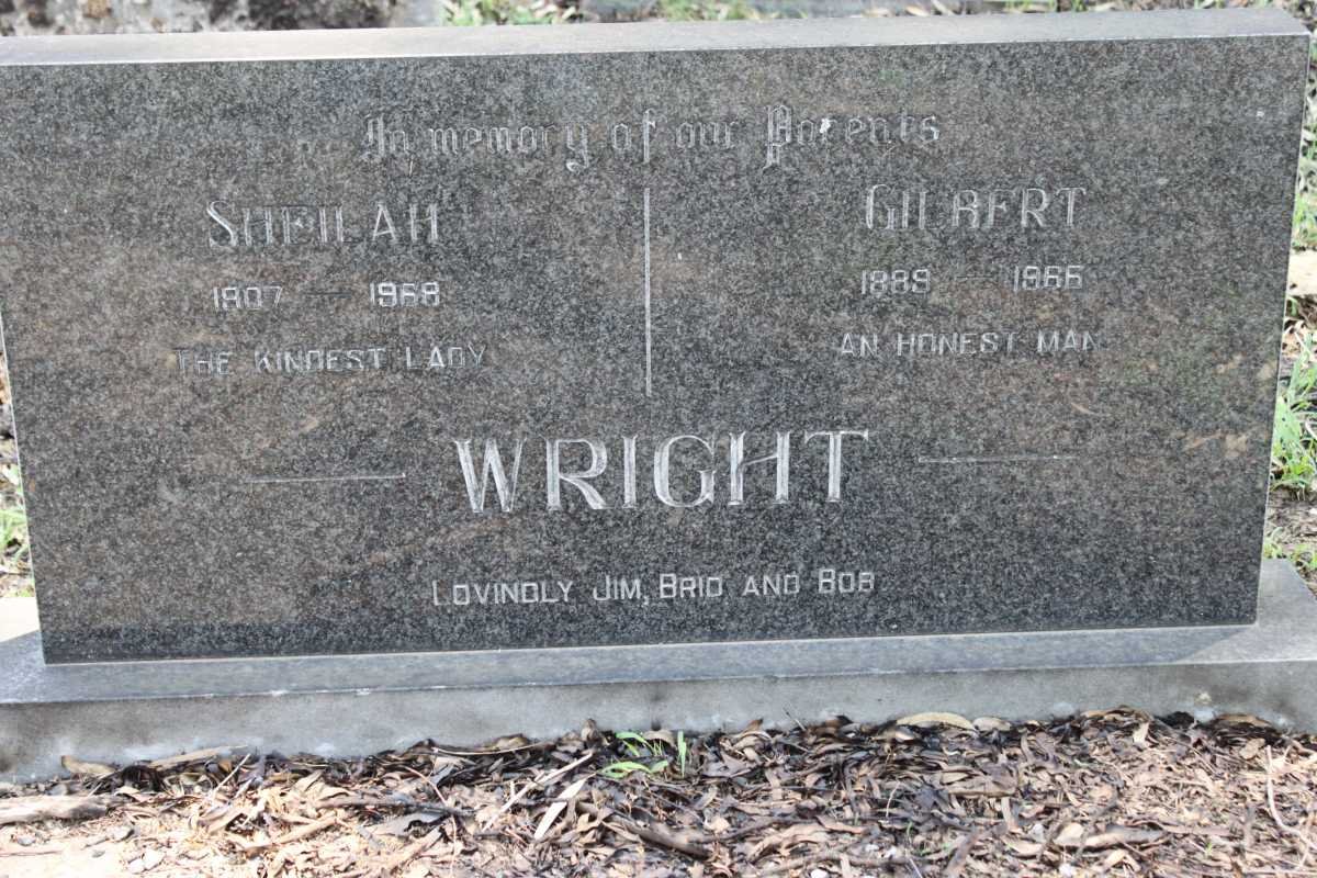 WRIGHT Gilbert 1889-1966 &amp; Sheilah 1907-1968