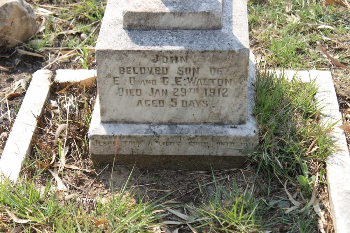 WALTON John 1912-1912