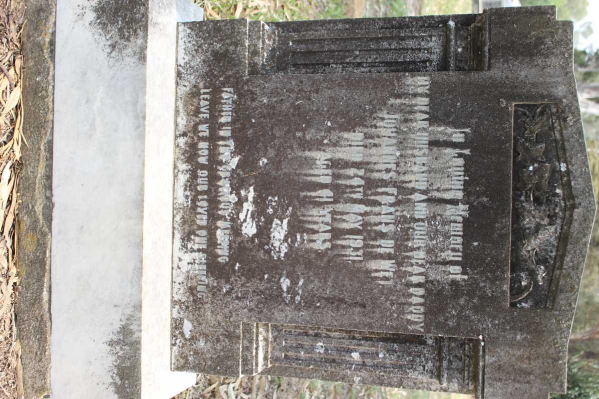 WET Johannes Frans, de -1931