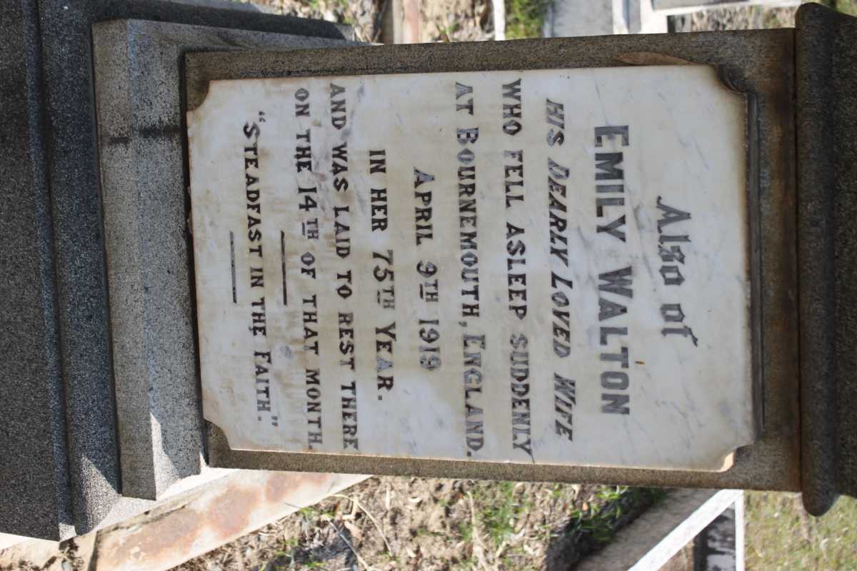 WALTON Emily -1919