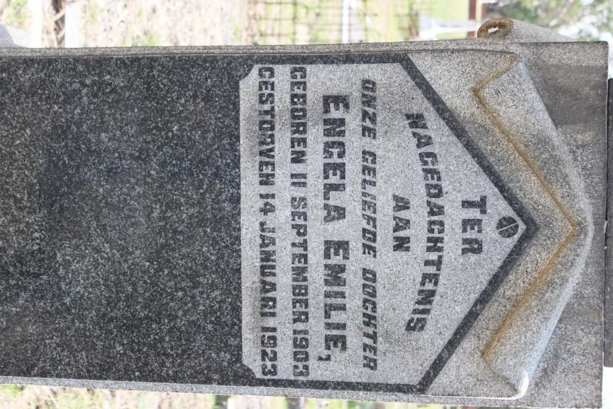 ? Engela Emilie 1903-1923