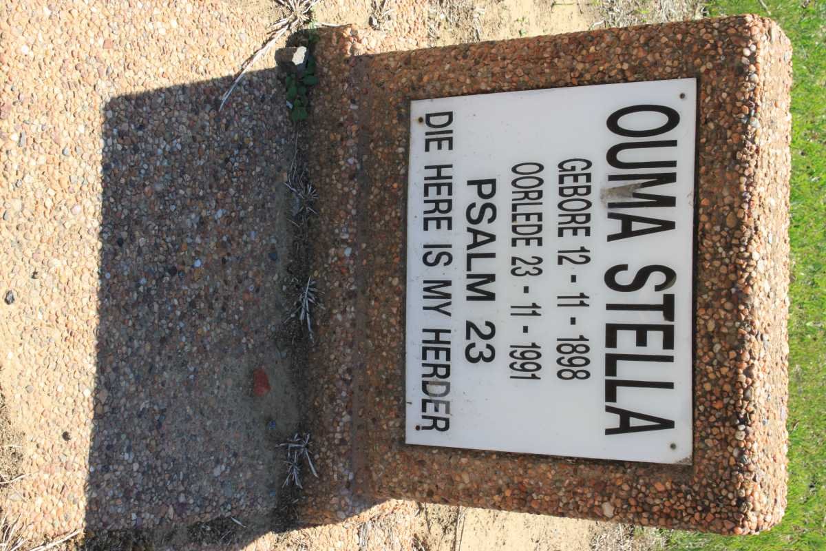 ? Stella 1898-1991