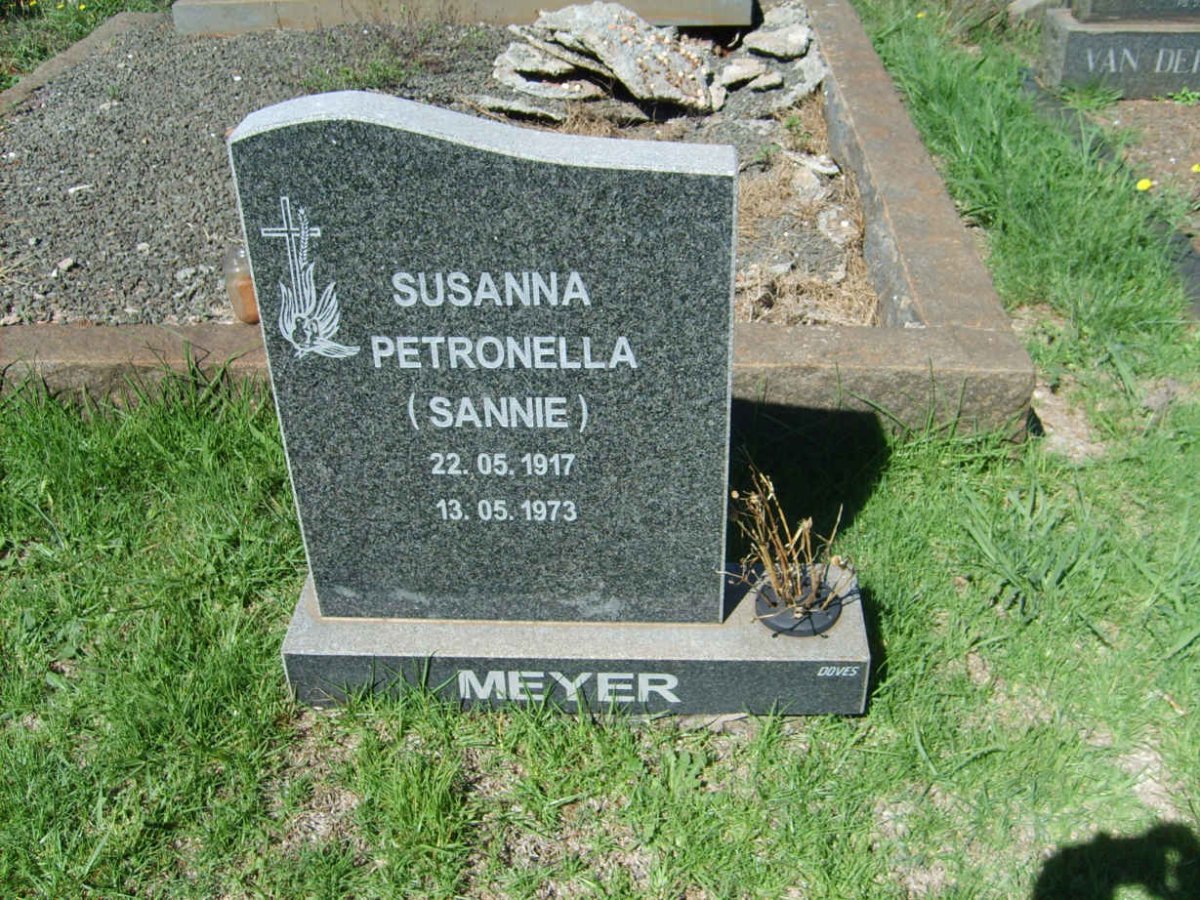 MEYER Susanna Petronella 1917-1973
