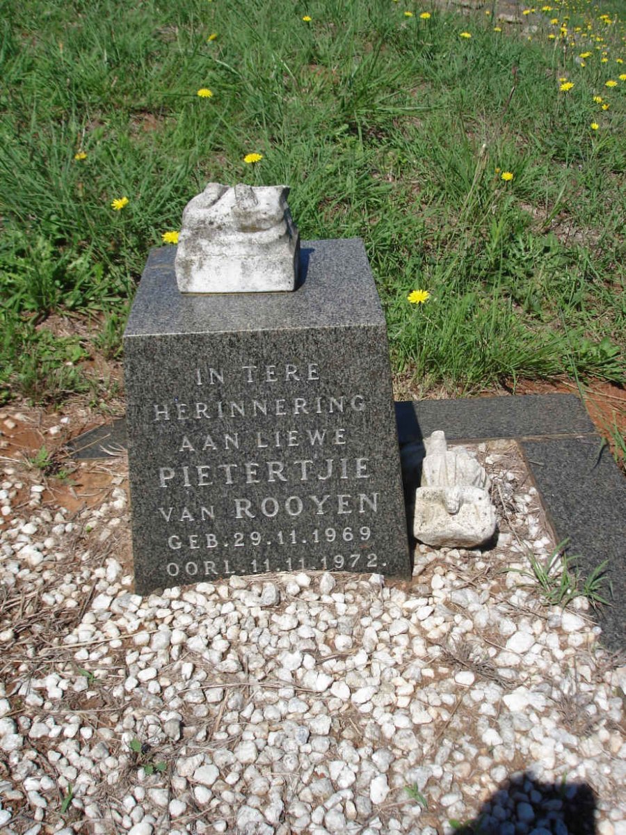 ROOYEN Pietertjie, van