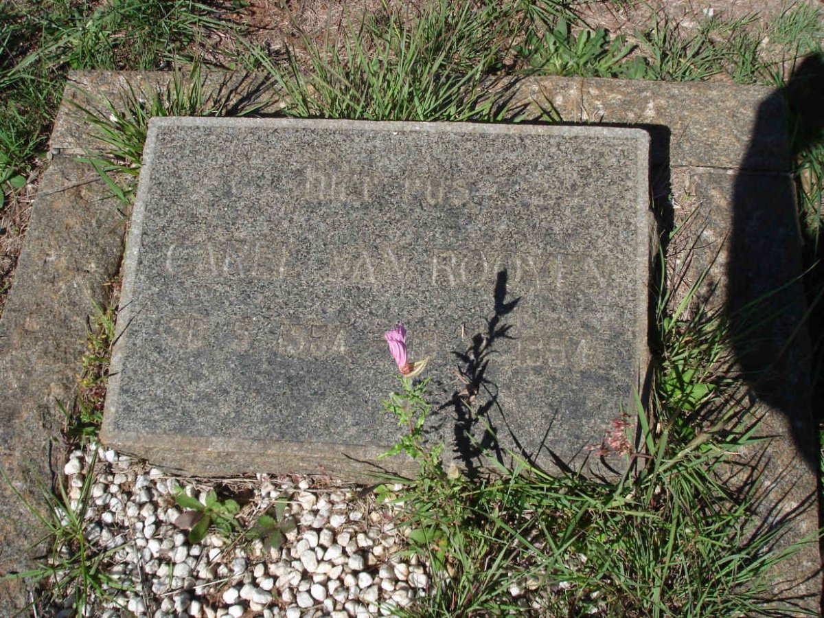 ROOYEN Carel, van 1954-1954