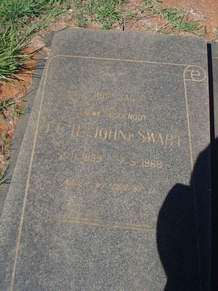SWART J.C.D. 1899-1968
