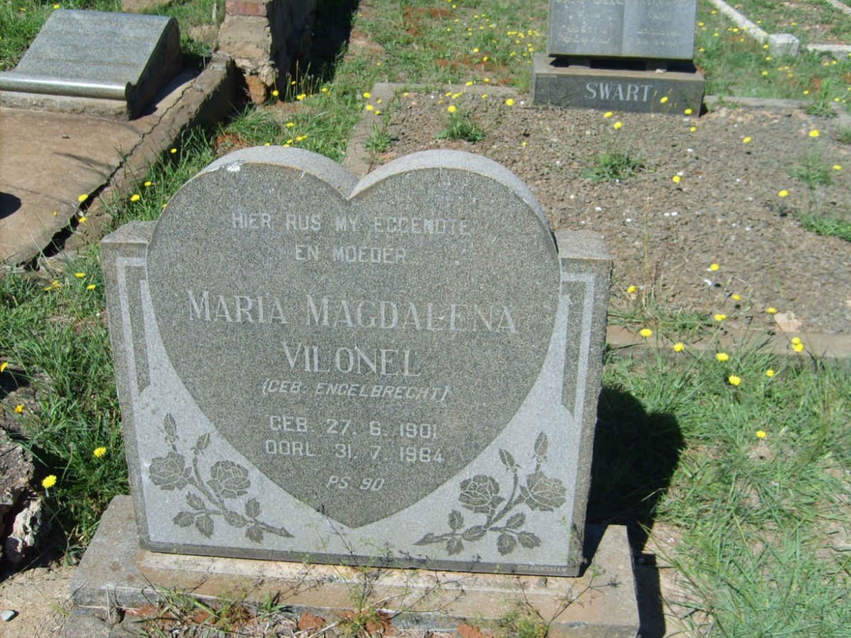 VILONEL Maria Magdalena nee ENGELBRECHT 1901-1964