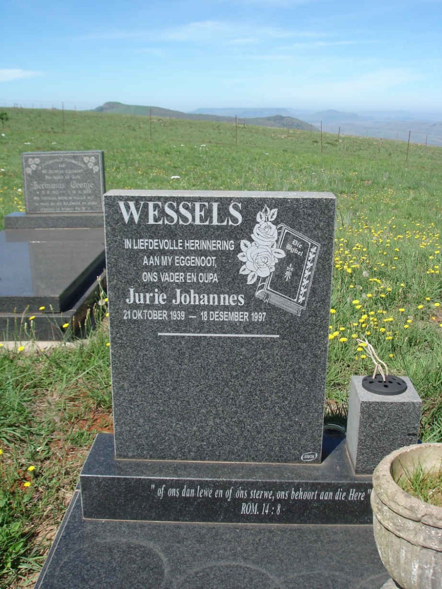 WESSELS Jurie Johannes 1939-1997