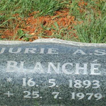 BLANCHE Jurie A.S. 1893-1979
