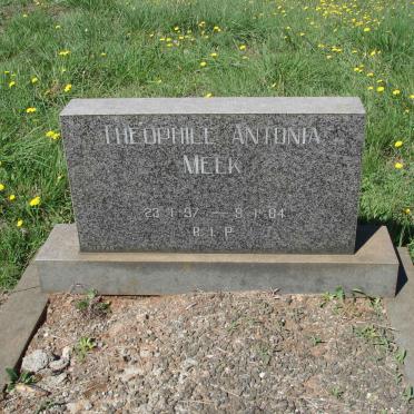 MEEK Theophile Antonia 1897-1984