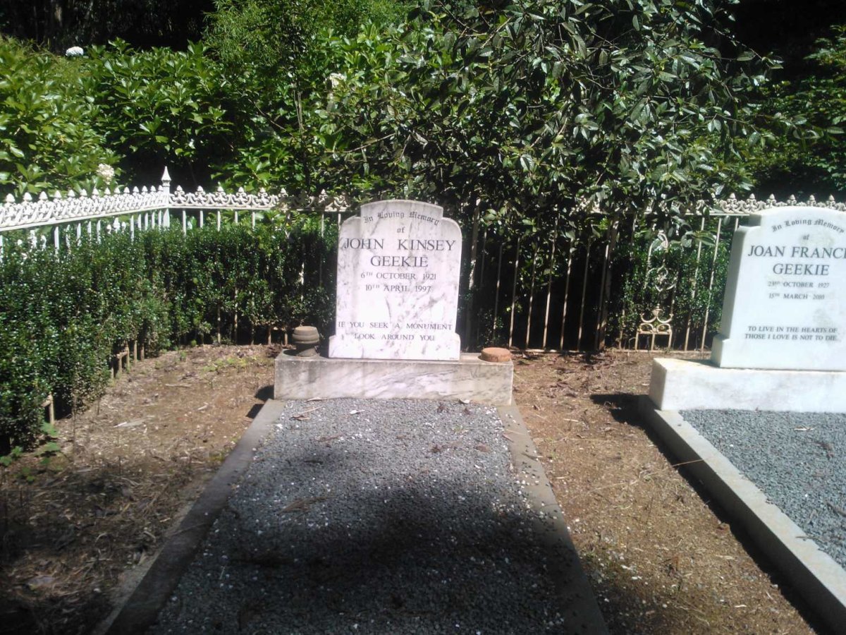 GEEKIE John Kinsey 1921-1997