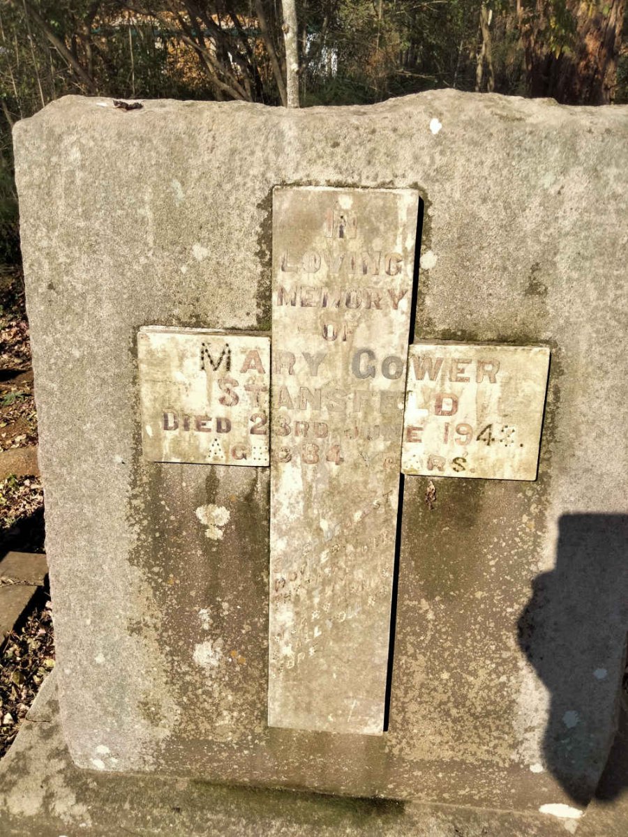 STANSFELD Mary Gower -1943