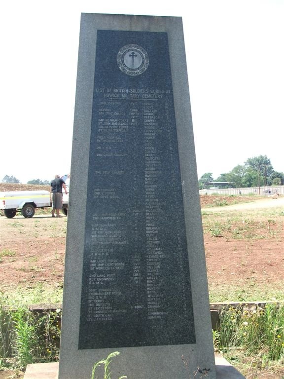 British soldiers buried at the Howick Military cemetery_1