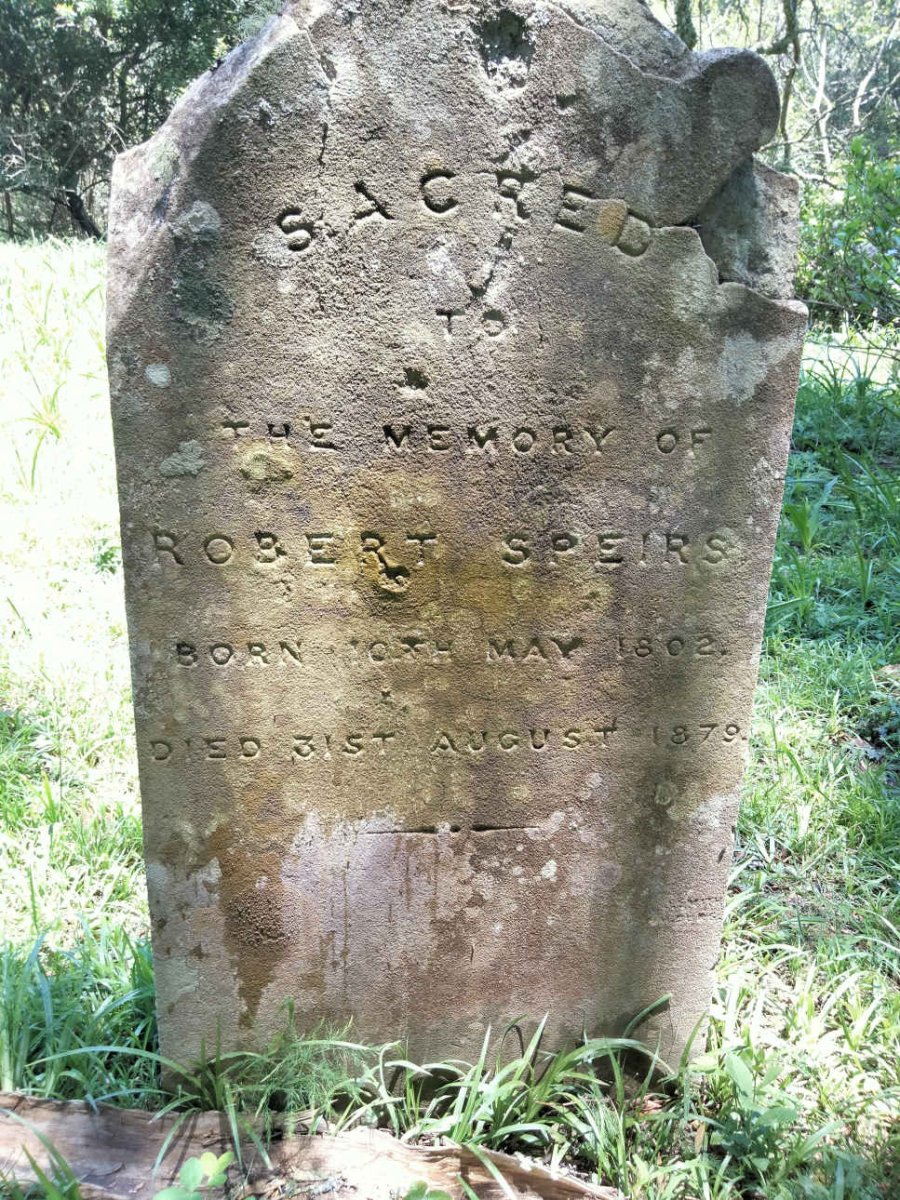 SPEIRS Robert 1802-1879 