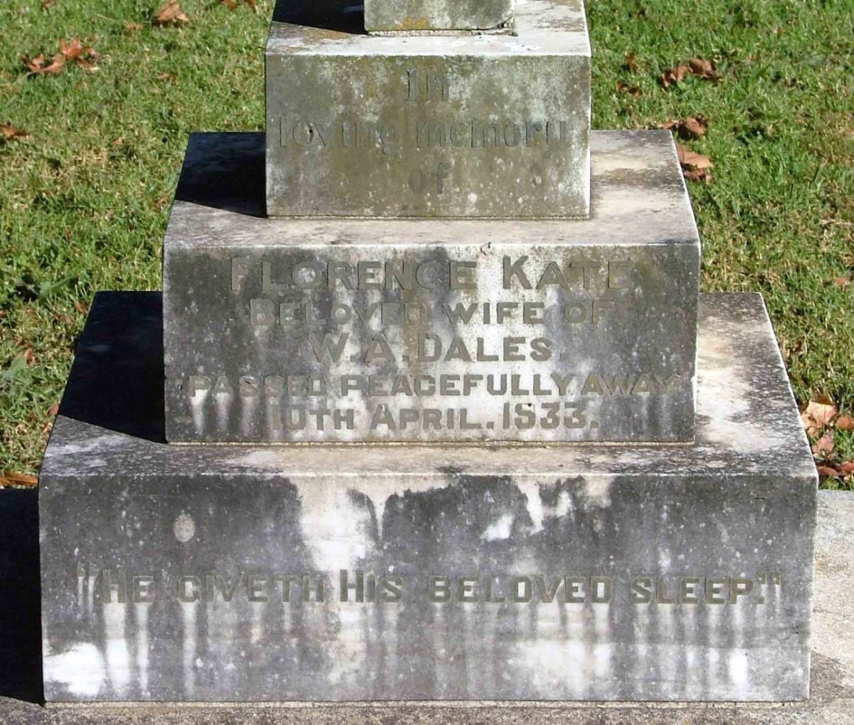 DALES Florence Kate -1933