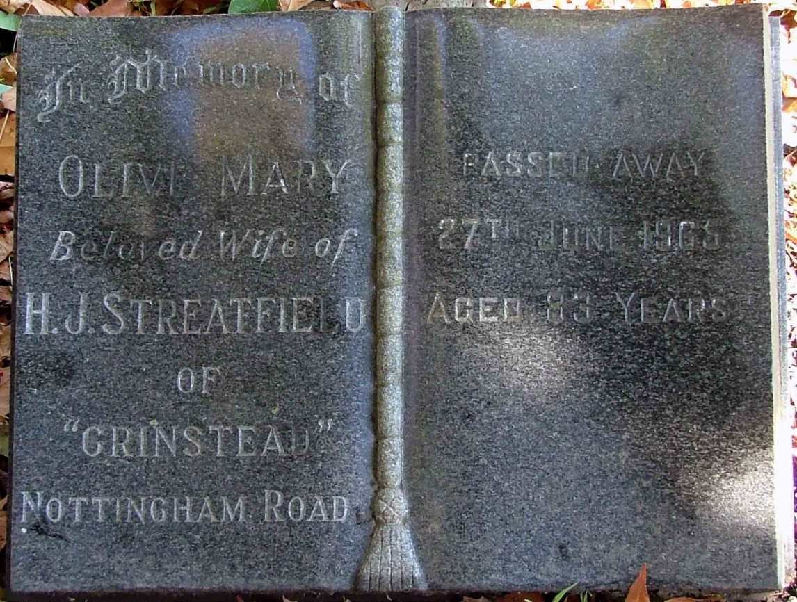 STREATFIELD Olive Mary -1965