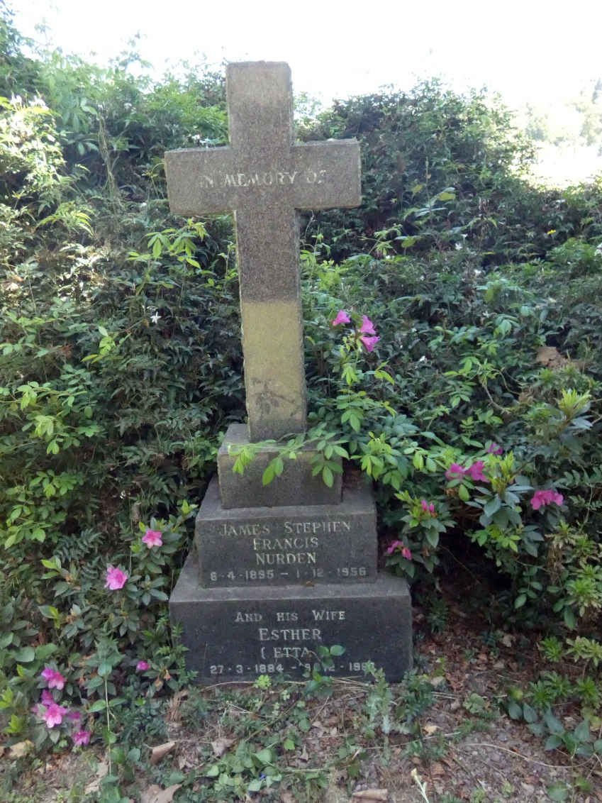NURDEN James Stephen Francis 1895-1956 &amp; Esther 1884-19??