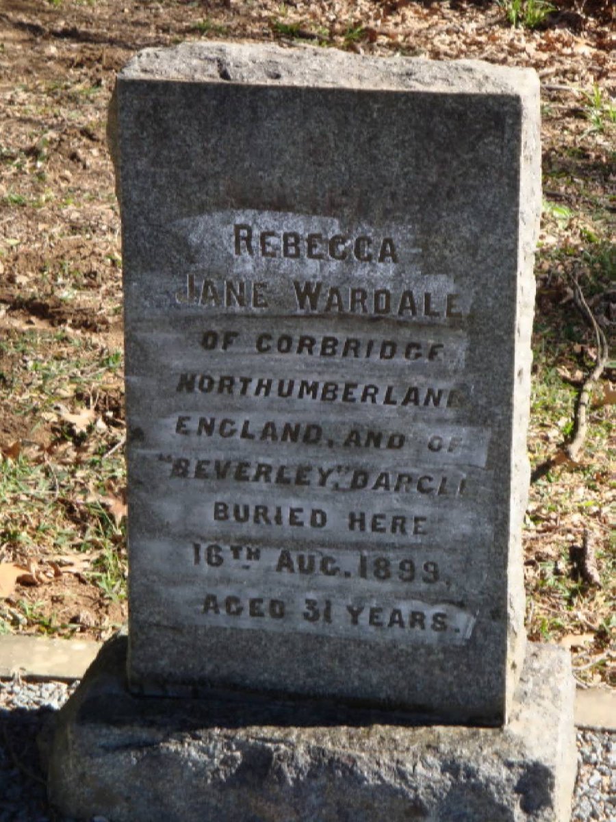 WARDALE Rebecca Jane -1899