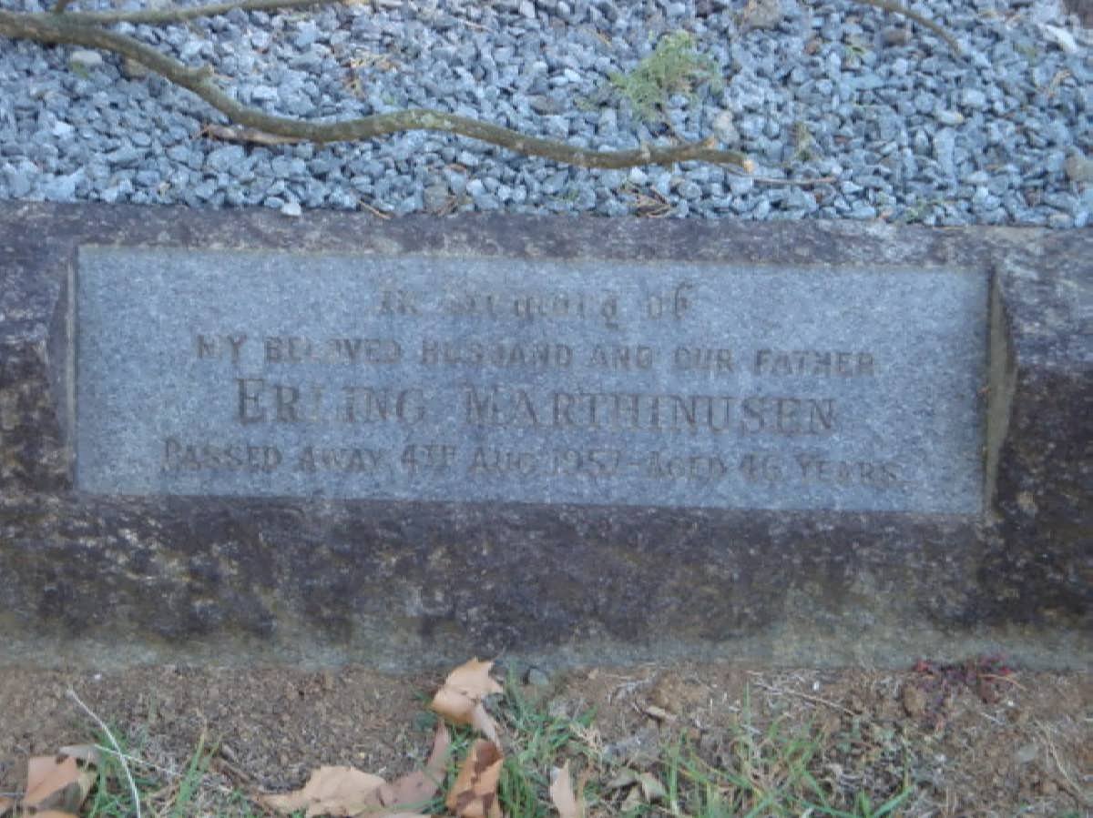 MARTHINUSEN Erling -1957