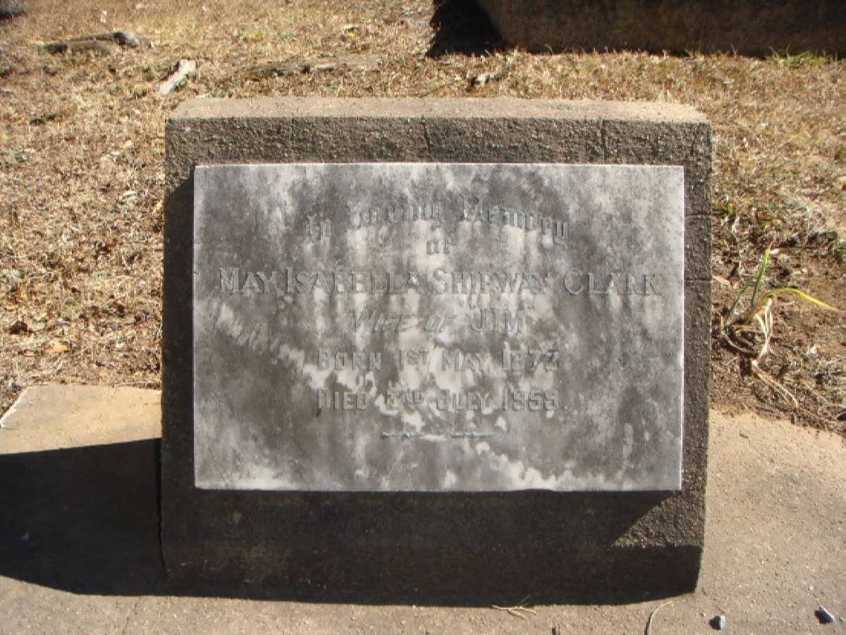 CLARK May Isabella Shipway 1872-1959