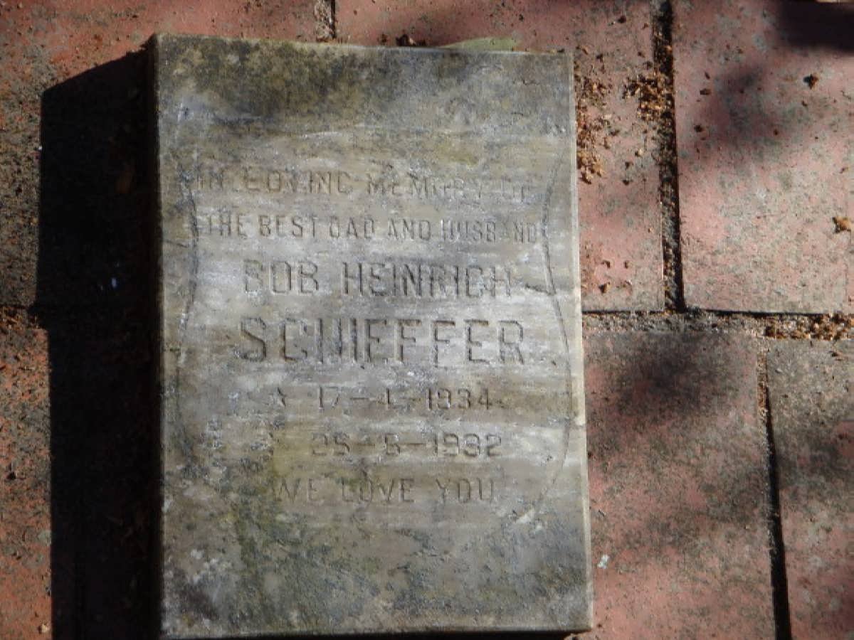 SHIFFER Bob Heinrich 1934-1992