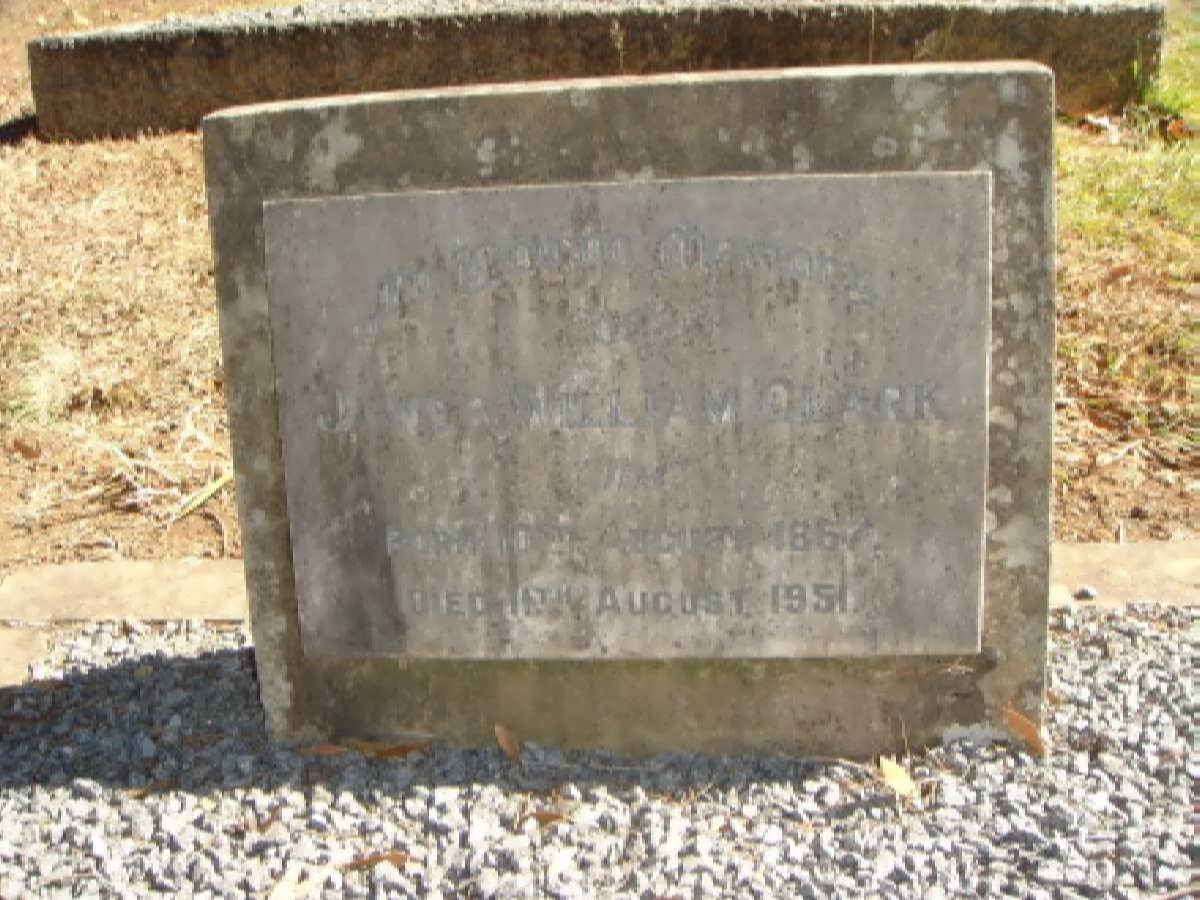 CLARK James William 1857-1951