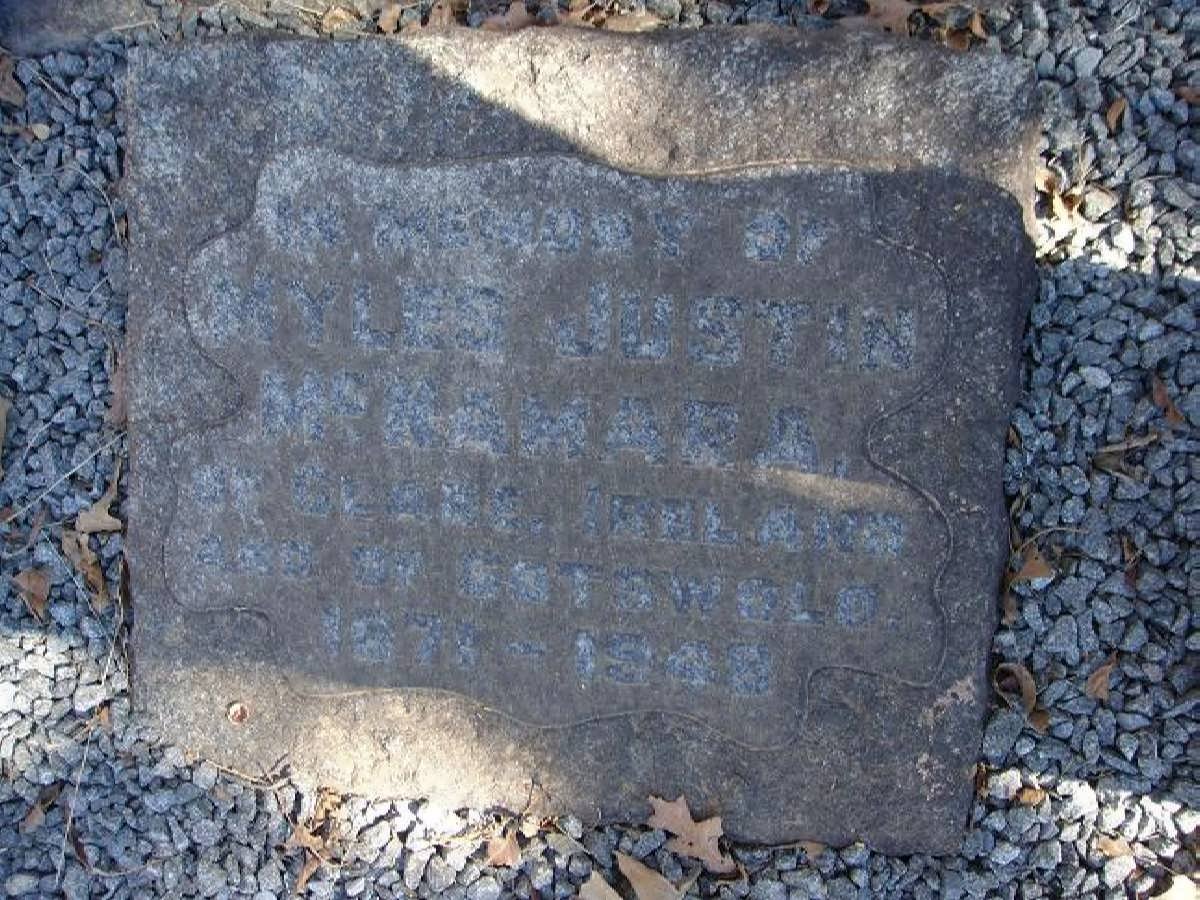 McKAMARA Myles Justin 1871-1948