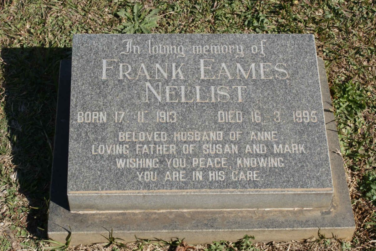 NELLIST Frank Eames 1913-1995