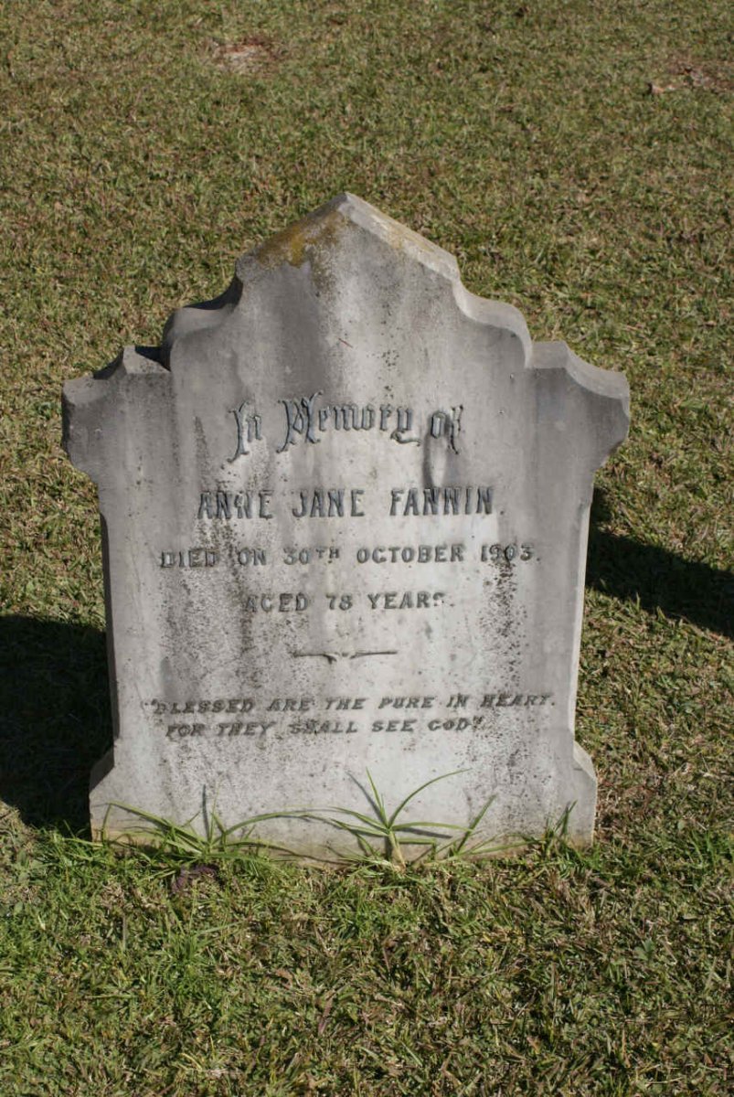 FANNIN Anne Jane -1903