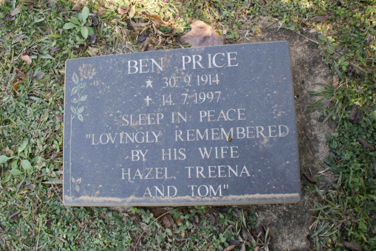 PRICE Ben 1914-1997