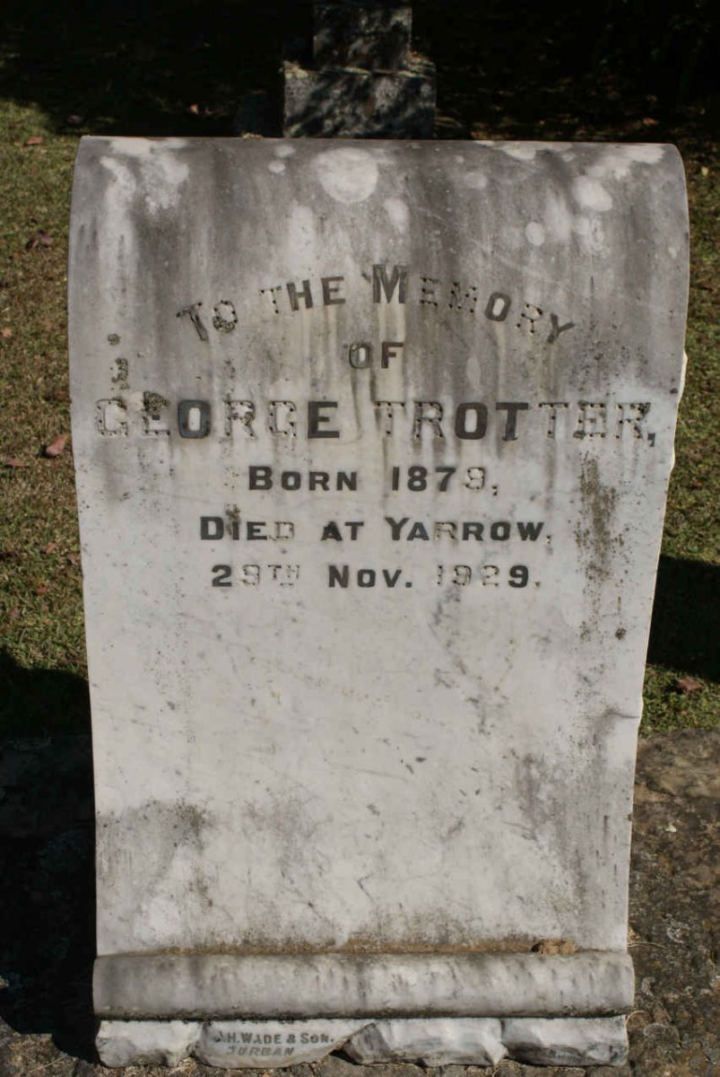 TROTTER George 1879-1929