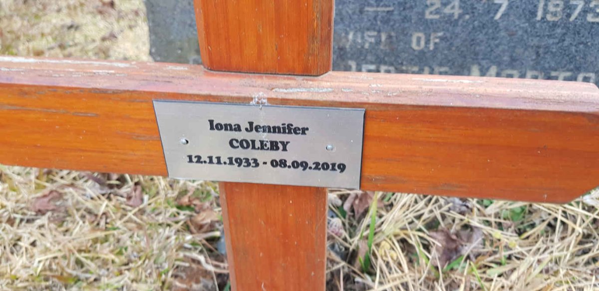 MORTON Sybil Pascoe 1901-1973 :: COLEBY Iona Jennifer 1933-2019