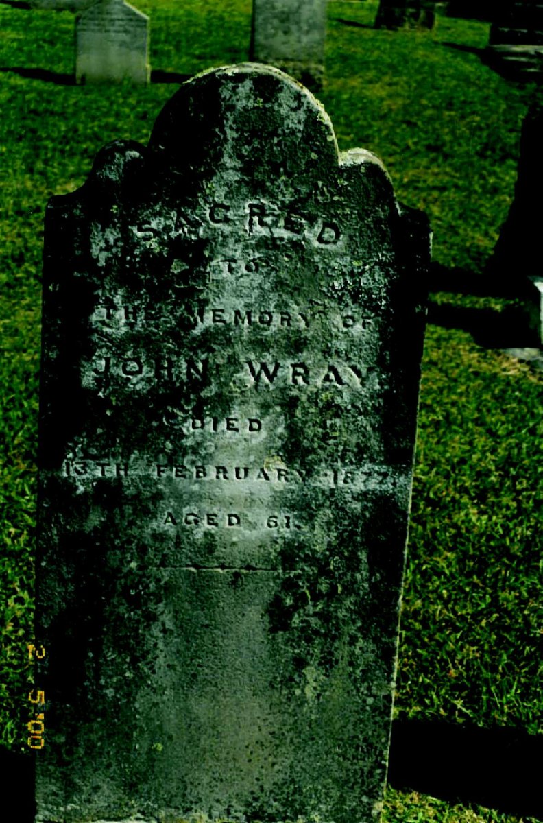WRAY John -1877