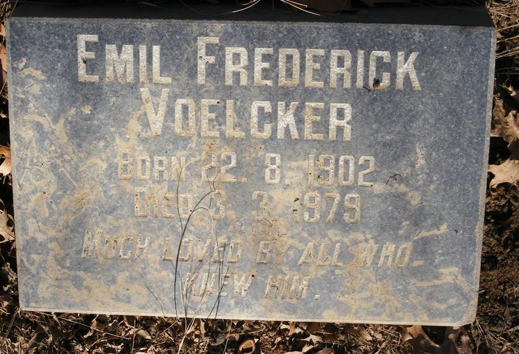 VOELCKER Emil Frederick 1902-1979