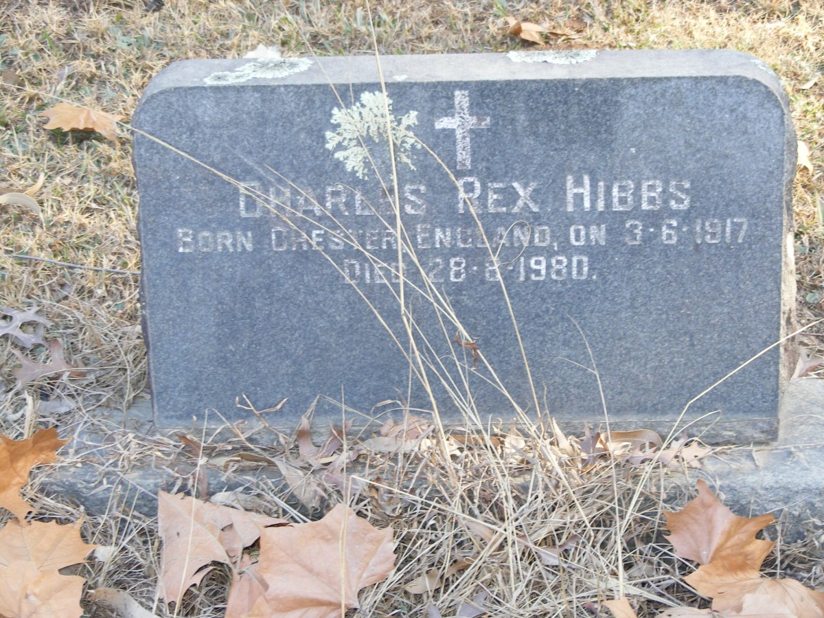HIBBS Charles Rex 1917-1980