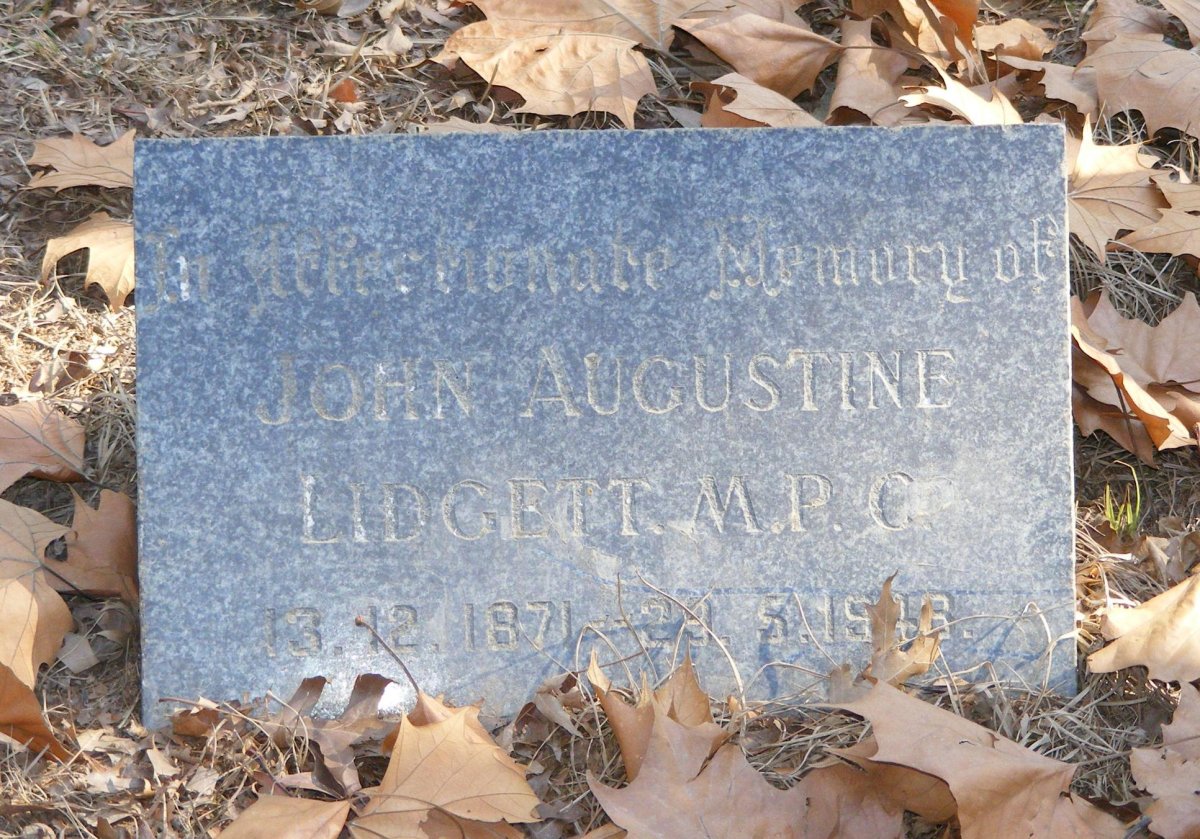 LIDGETT John Augustine 1871-1946