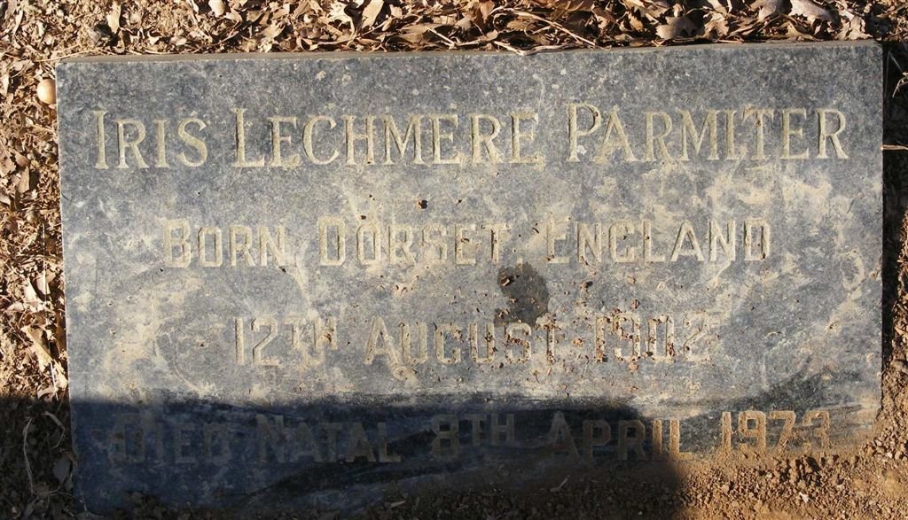 PARMITER Iris Lechmere 1902-1973