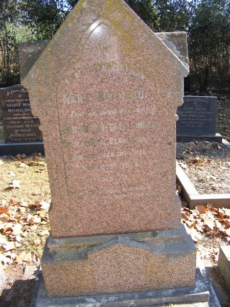 MITCHELL-INNES Mary nee REYNOLDS