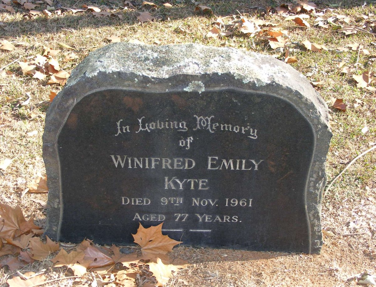 KYTE Winifred Emily -1961 