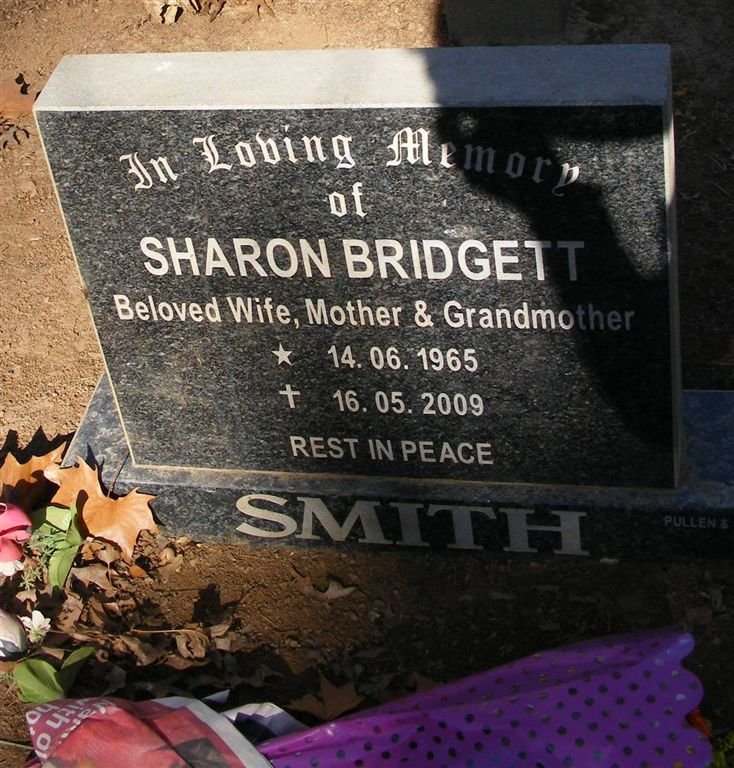SMITH Sharon Bridgett 1965-2009