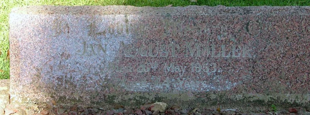 MOLLER Jan August -1953