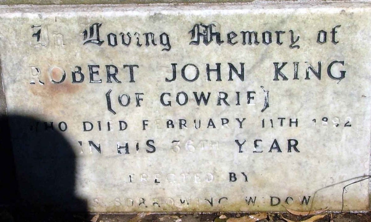 KING Robert John -1892